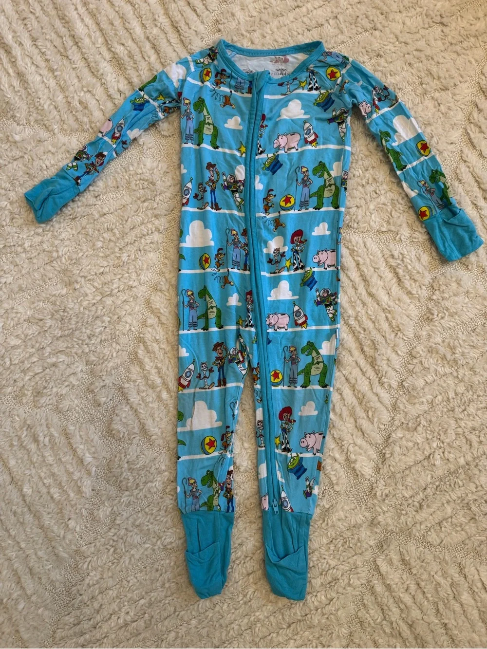 Disney Little Sleepies Blue Toy Story Zippy